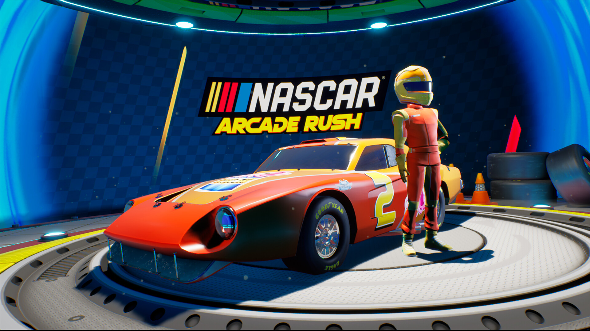 【9.0】PS4《纳斯卡街机狂飙/纳斯卡街机赛车 NASCAR Arcade Rush》英文版PKG下载1.01